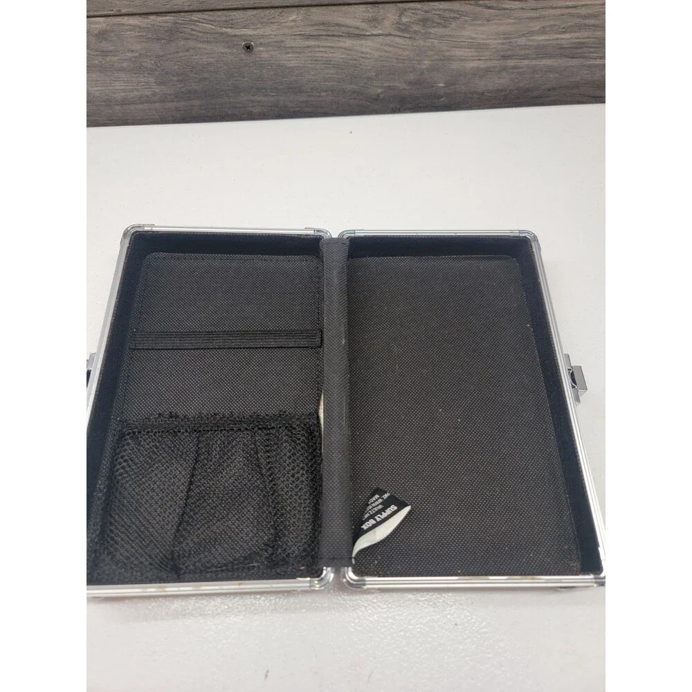 3 D Tiger Vaultz Brand Locking Pencil Box Pre-owned